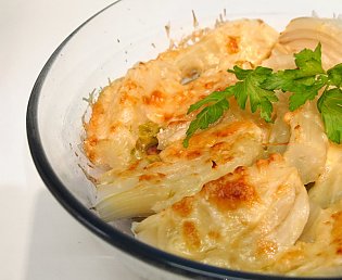 Überbackener Fenchel